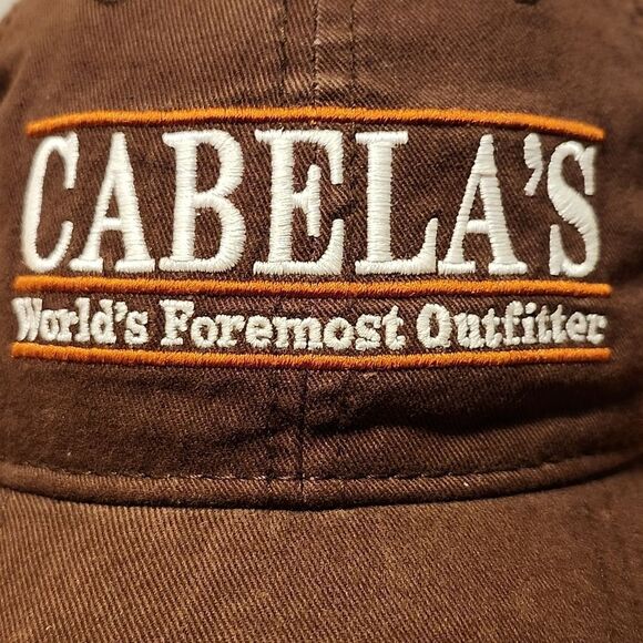 Cabela's Dark Brown Sliderback Hat - New - Picture 2 of 8